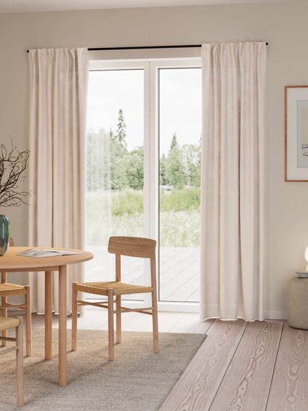 Curtain IDSE 1x140x245 beige