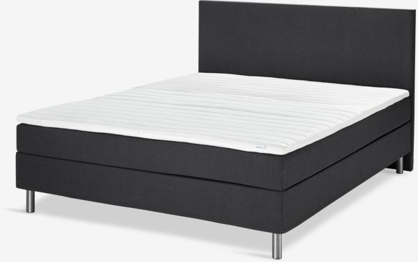 Kontinentalseng 180x200cm TYSSA PC60 koldskum sort-08
