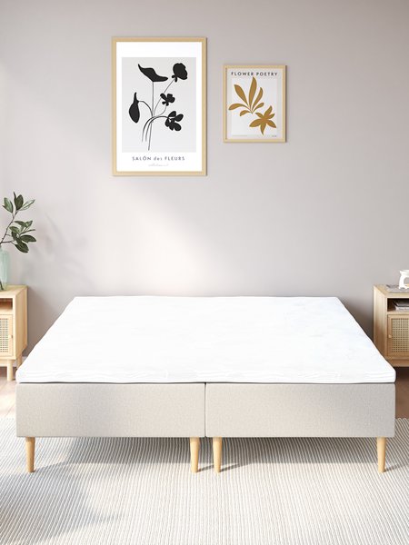Resårbotten 180x200cm DINGLA PB75 sand-91 DREAMZONE