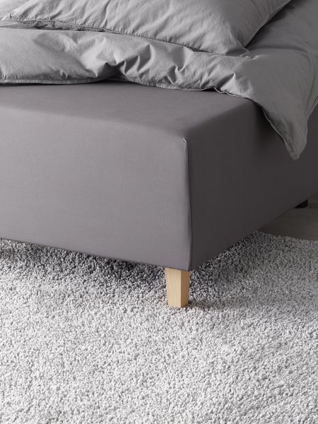 Spannleintuch DAGNY 180x200x35cm grau