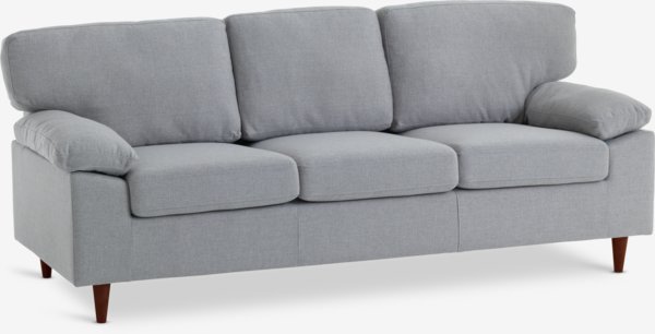 Sofa GEDVED 3-seater light grey