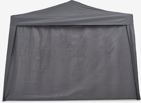 Gazebo side panel JERUP W2.65xH2m grey