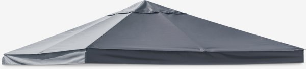 Gazebo roof NORDMARKA W3xL3m grey