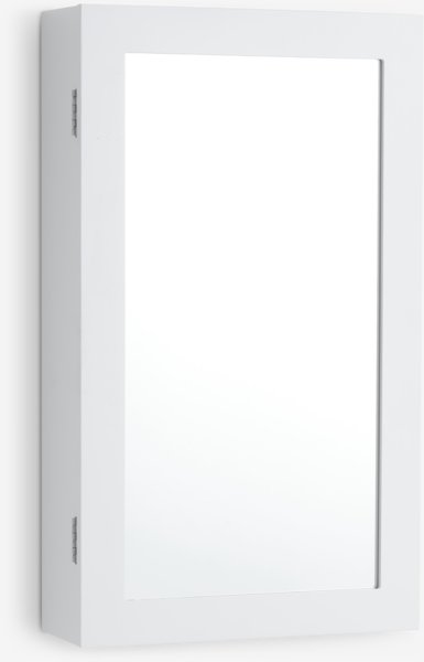 Jewellery cabinet MALLING w/mirror white