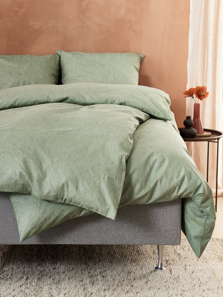 Duvet cover set TONE King green