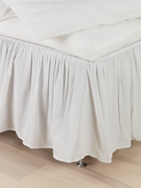 Valance sheet VEGA King white