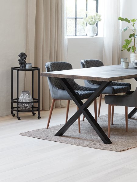 Esstisch ROSKILDE 95x200 dunkle Eiche