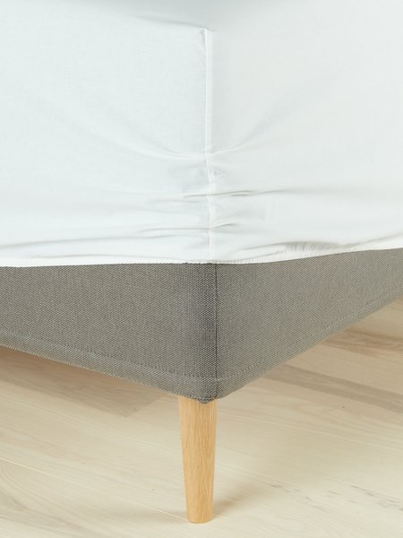 Drap-housse DAGNY 140x200x35 blanc