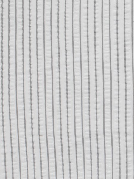 Seersucker-Bettwäsche STINNE 140x200 weiß/grau