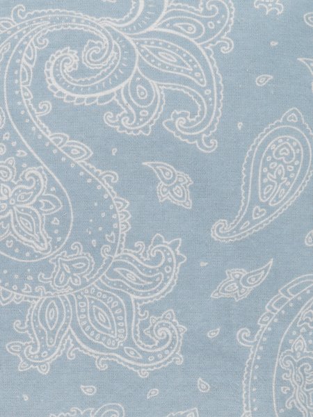 Lenjerie pat+cearșaf flanelată PATRICIA 140x200 bleu