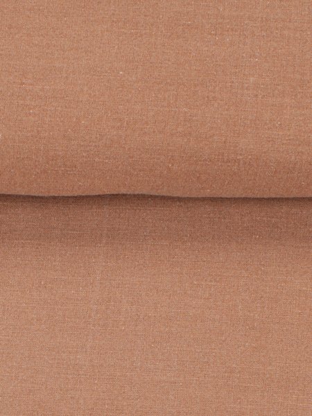 Sengetøj SANNE vasket bomuld 200x220 brun
