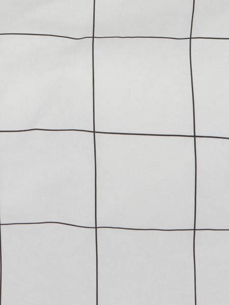 Completo lenzuola CRISTA 220x260 cm bianco/nero