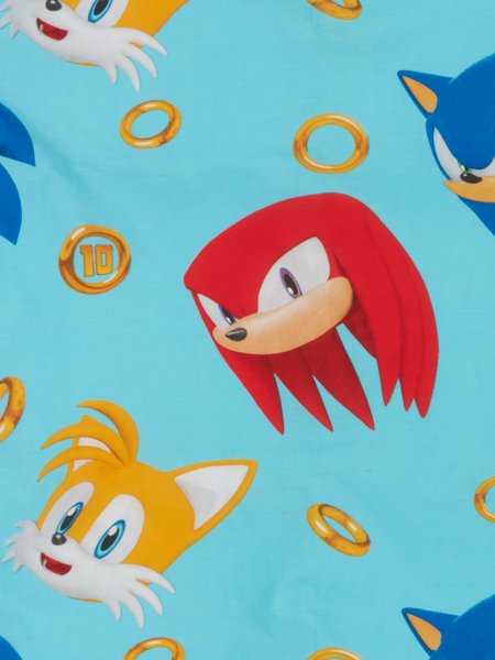 Påslakanset SONIC 150x210 blå