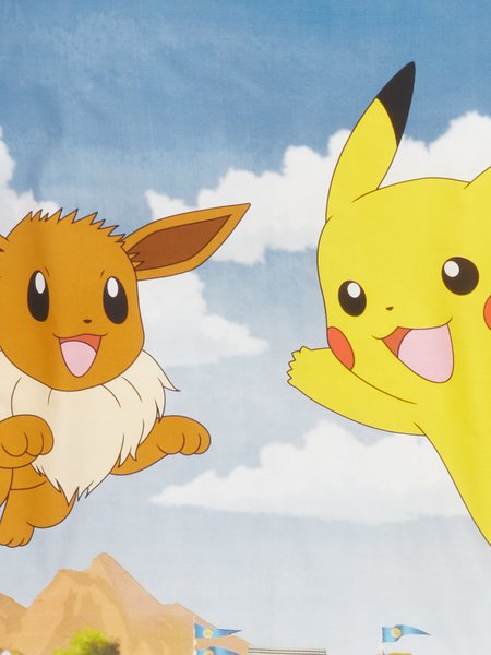 Povlečení POKEMON 140x200 modrá