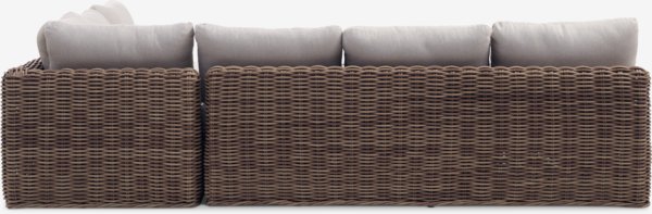 Set lounge EJER 6 posti asciugatura rapida naturale