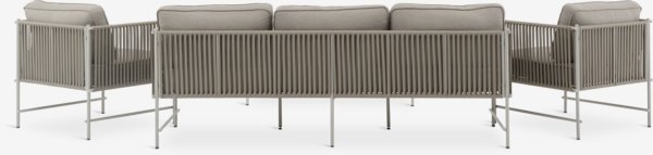 Lounge-Set STOVNER 5Pers. beige