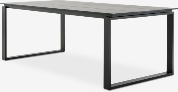 Tuintafel SONNERUP B100xL215 grijs