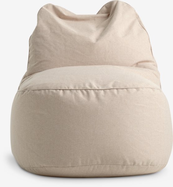 Sækkestol BANDHOLM 75x100x90 beige stof