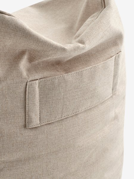 Sækkestol BANDHOLM 75x100x90 beige stof
