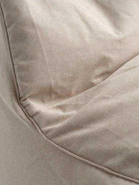 Sækkestol BANDHOLM 75x100x90 beige stof