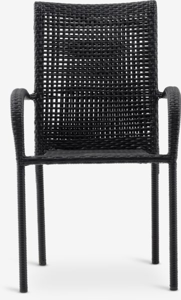 JERSORE L70 table + 2 FUGLEBJERG chair black