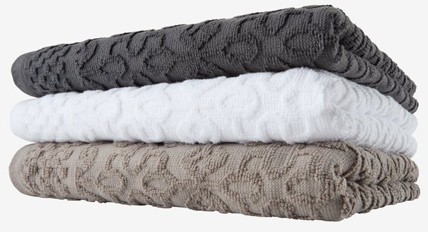 Toalla de mano STIDSVIG 50x100 gris