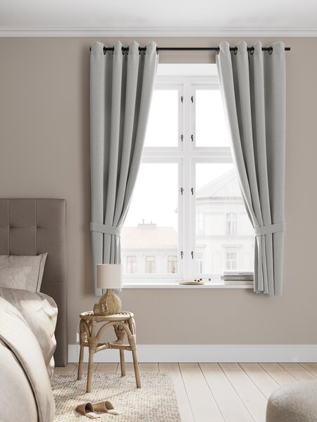 Curtain ANTEN 1x140x175 light grey