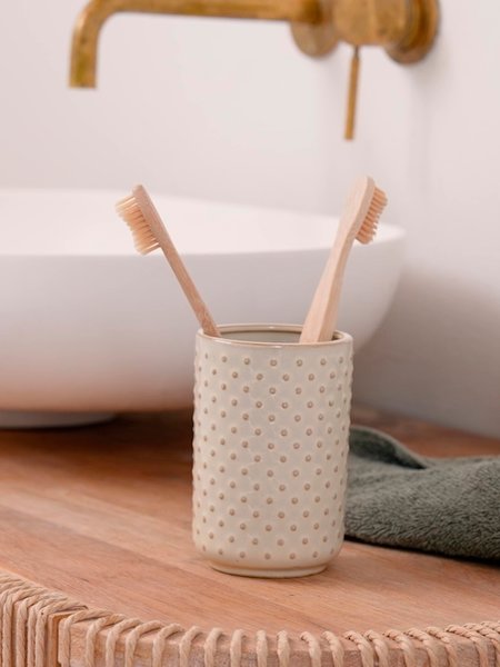 Toothbrush holder BOTSMARK beige