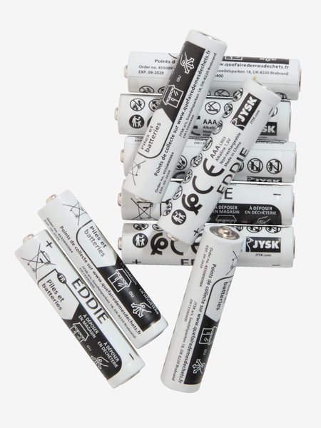 Batteries EDDIE AAA Pack of 10