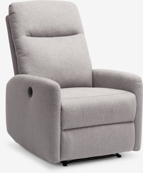 Recliner VONSILD electric light grey