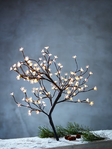 Arbre lumineux LED HEIMDAL H80cm a/128 LED et minuterie