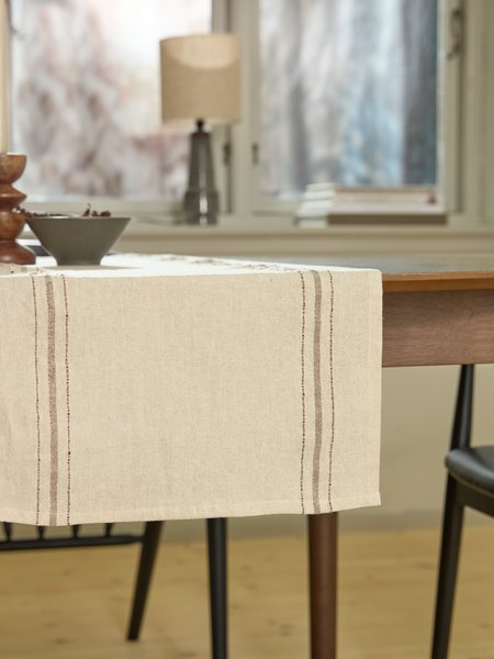 Table runner KASTANIE 38x150 natural