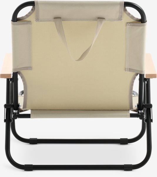 Strandstol ADELENG støvet grønn