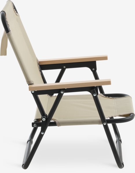 Strandstol ADELENG støvet grønn