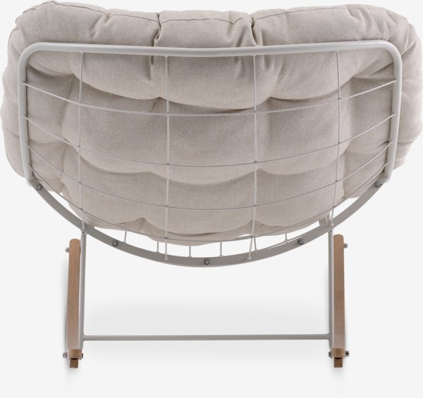 Rocking chair JUNGLEDAL beige