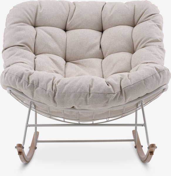 Rocking chair JUNGLEDAL beige