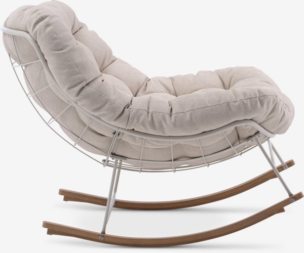 Rocking chair JUNGLEDAL beige