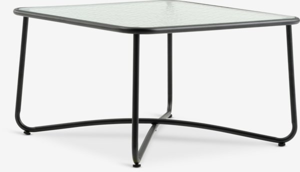 Side table ORTEN W60xL60xH35 black