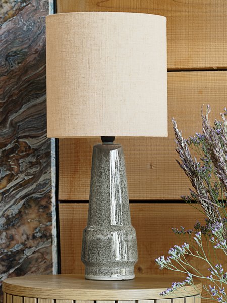 Lampe de table VIGGO Ø21xH47cm gris