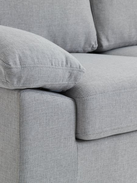 Sofa GEDVED 3-seater light grey