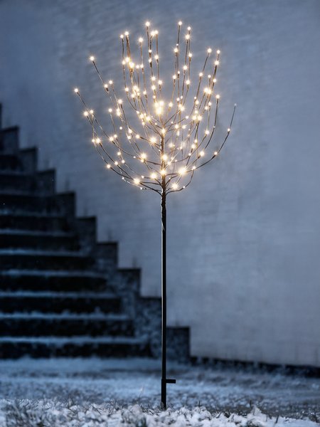 Arbre lumineux LED AQUARIUS H150cm avec 140 LED et minuterie