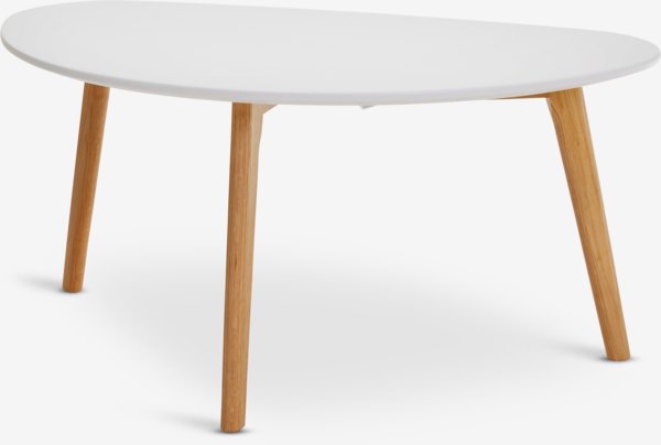 Coffee table LEJRE 48x85 white/oak