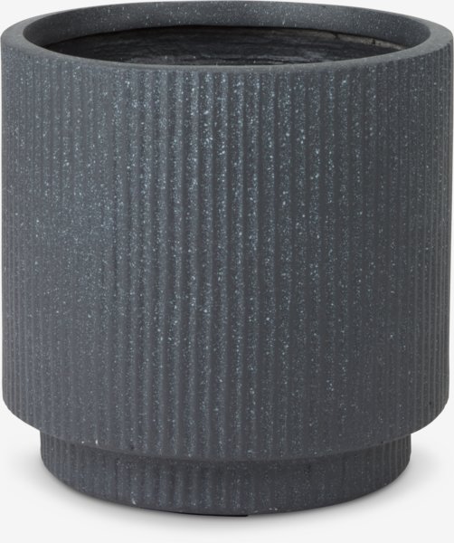 Garden planter UGGLA D30xH30 anthracite grey