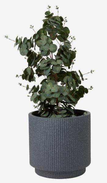 Garden planter UGGLA D30xH30 anthracite grey