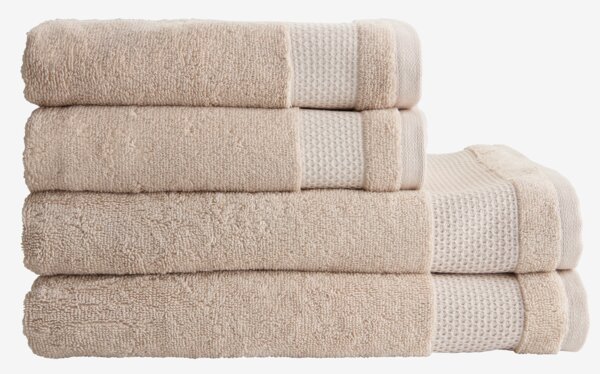 Badetuch NORA 100x150 sand