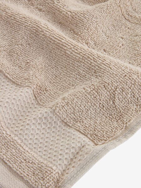 Serviette de toilette NORA 50x100 sable KRONBORG