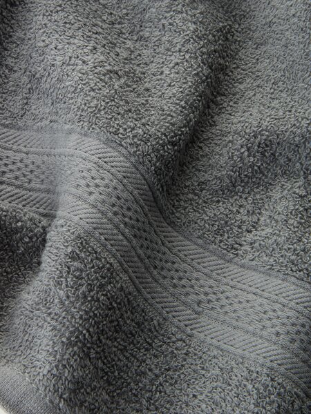 Bath towel UPPSALA 65x130 grey