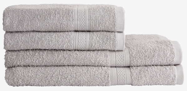 Toalla de mano UPPSALA 50x90 gris claro