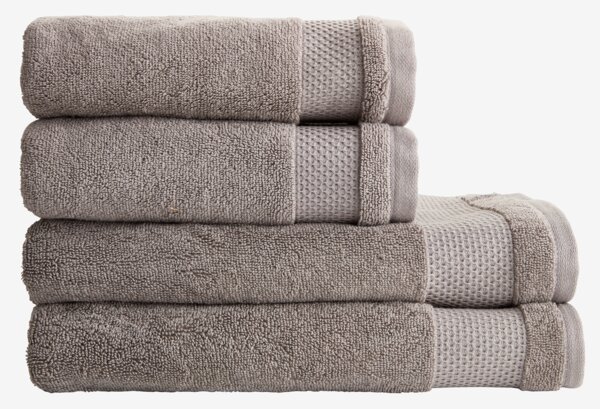 Drap de douche NORA 70x140 gris
