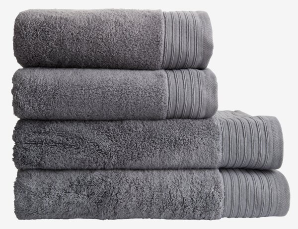 Telo da bagno SORUNDA 70x140 cm grigio KRONBORG